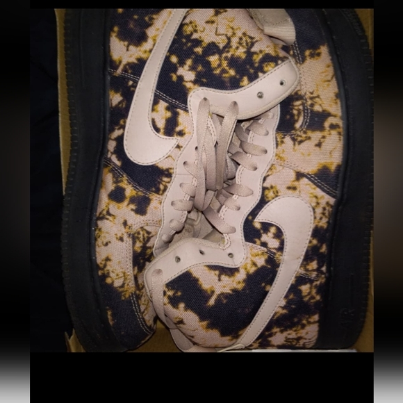 Nike Other - Nike Air Force High Acid Wash 11 Rare.